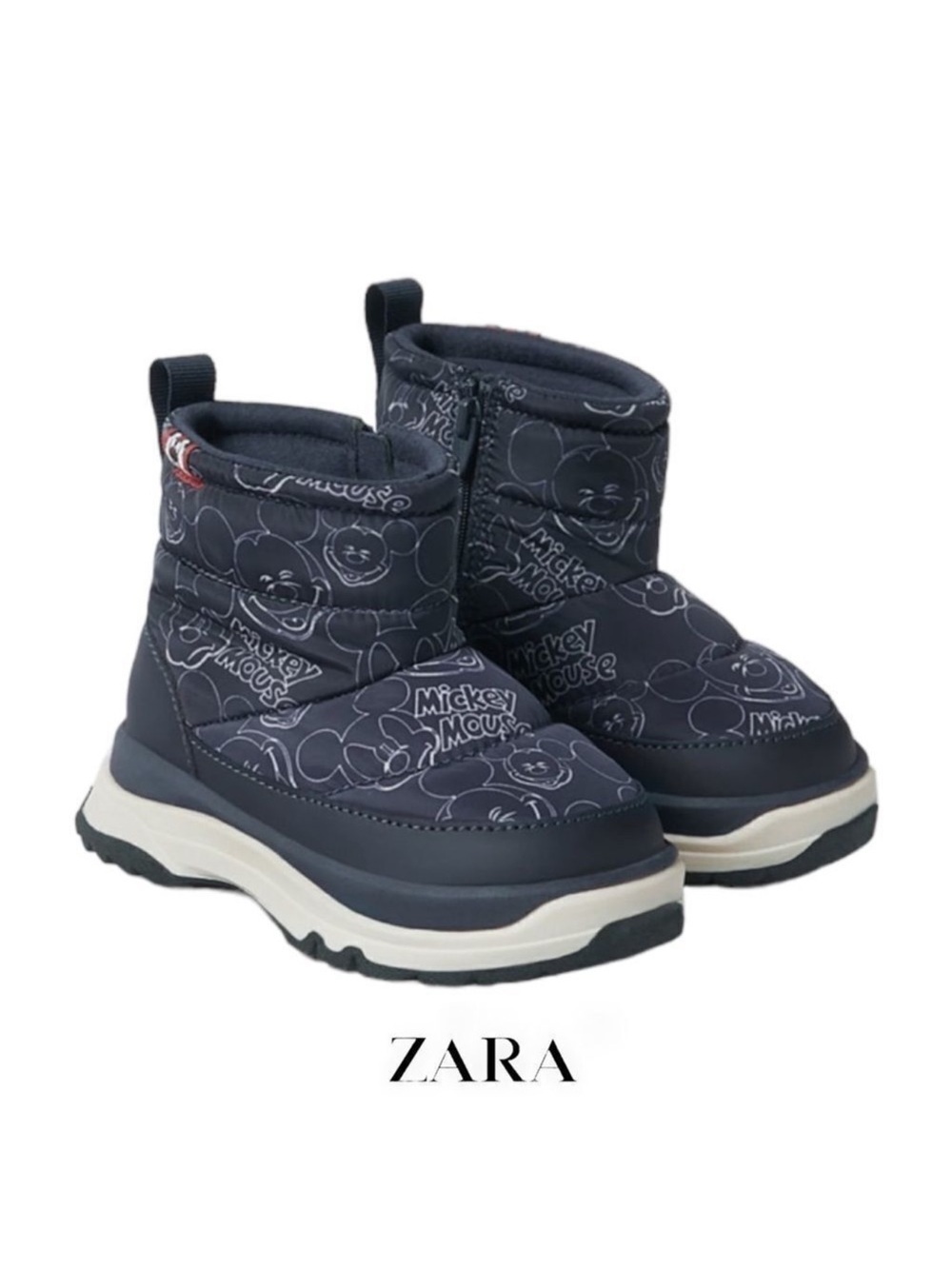 Zara kids Mickey Mouse boots